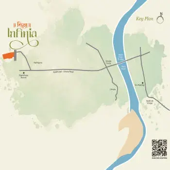 Siiddham Infinia - Location Map